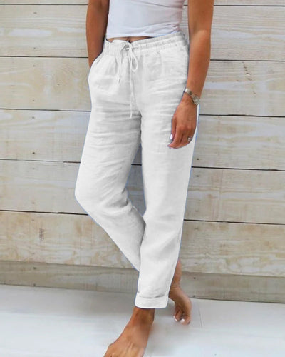 MABEL | Casual Straight Trousers