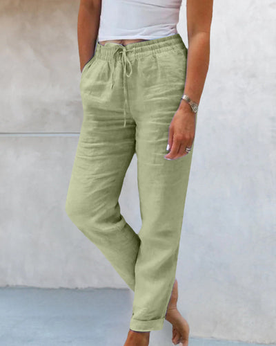 MABEL | Casual Straight Trousers