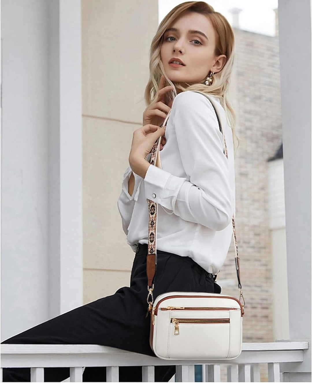 CASSIE | Refined Leather Shoulder Bag