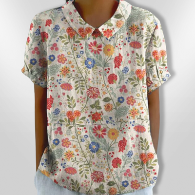 FLORYN | Blouse with floral print