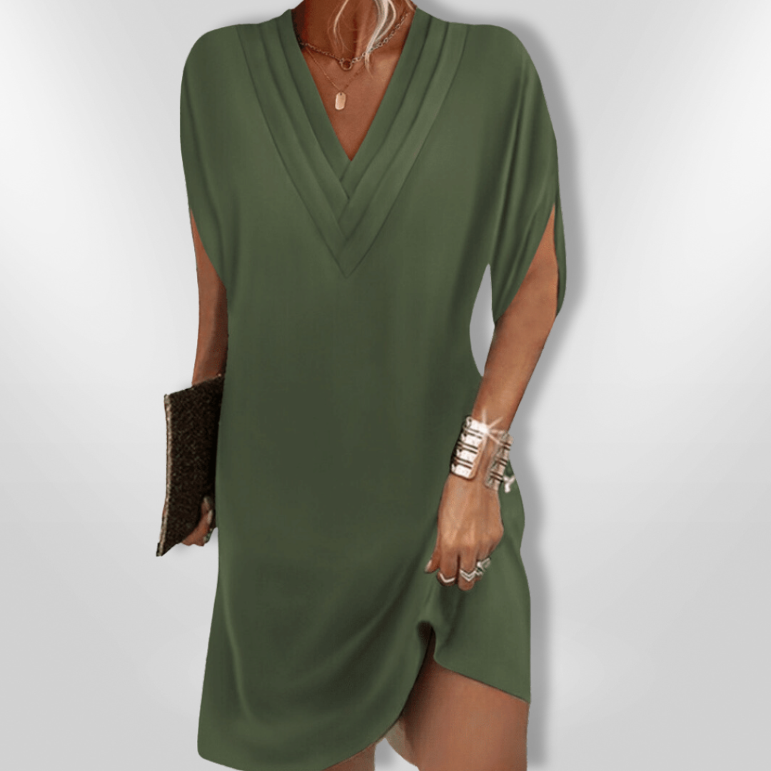 THALIA | Flattering wrap dress