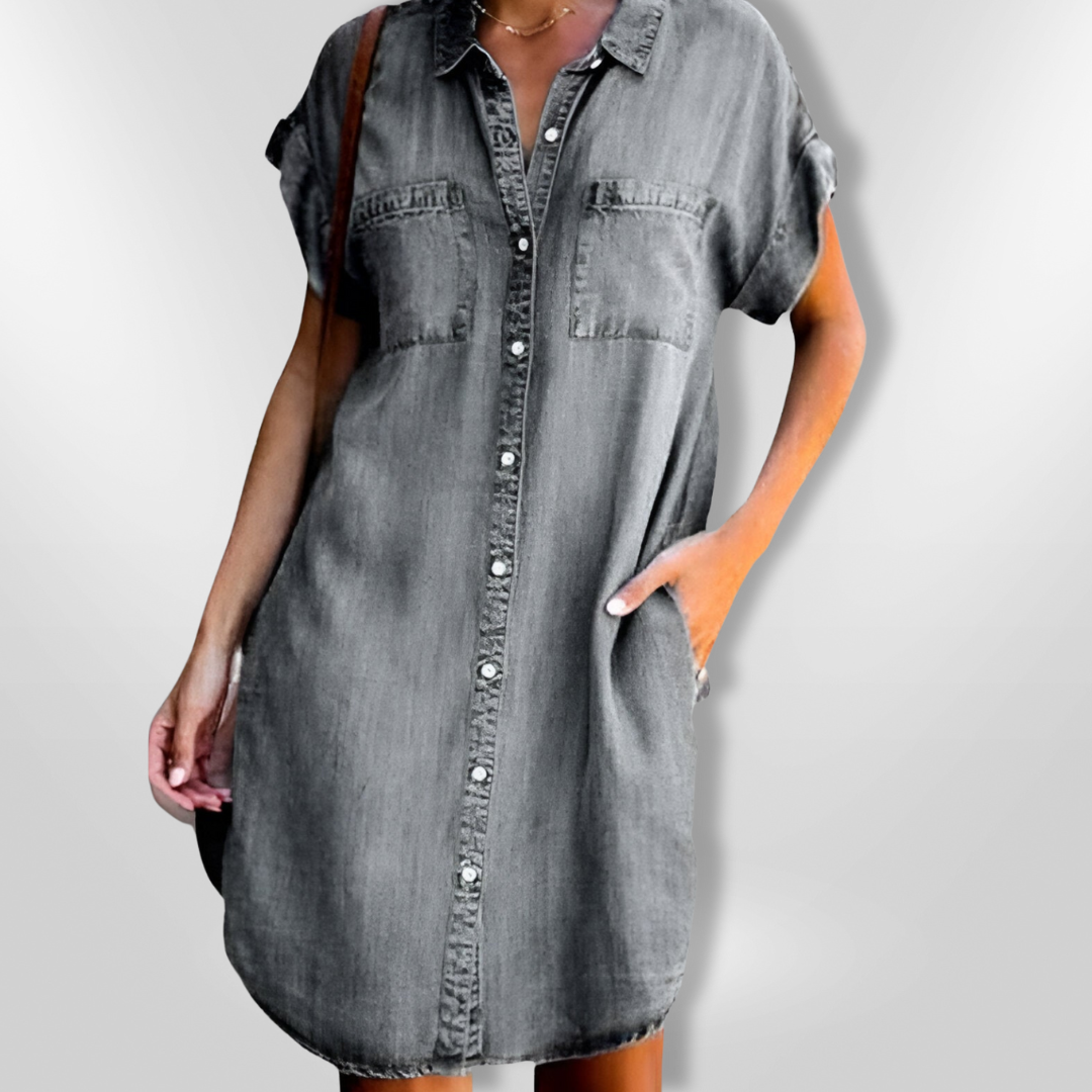 PAULINA | Denim summer dress