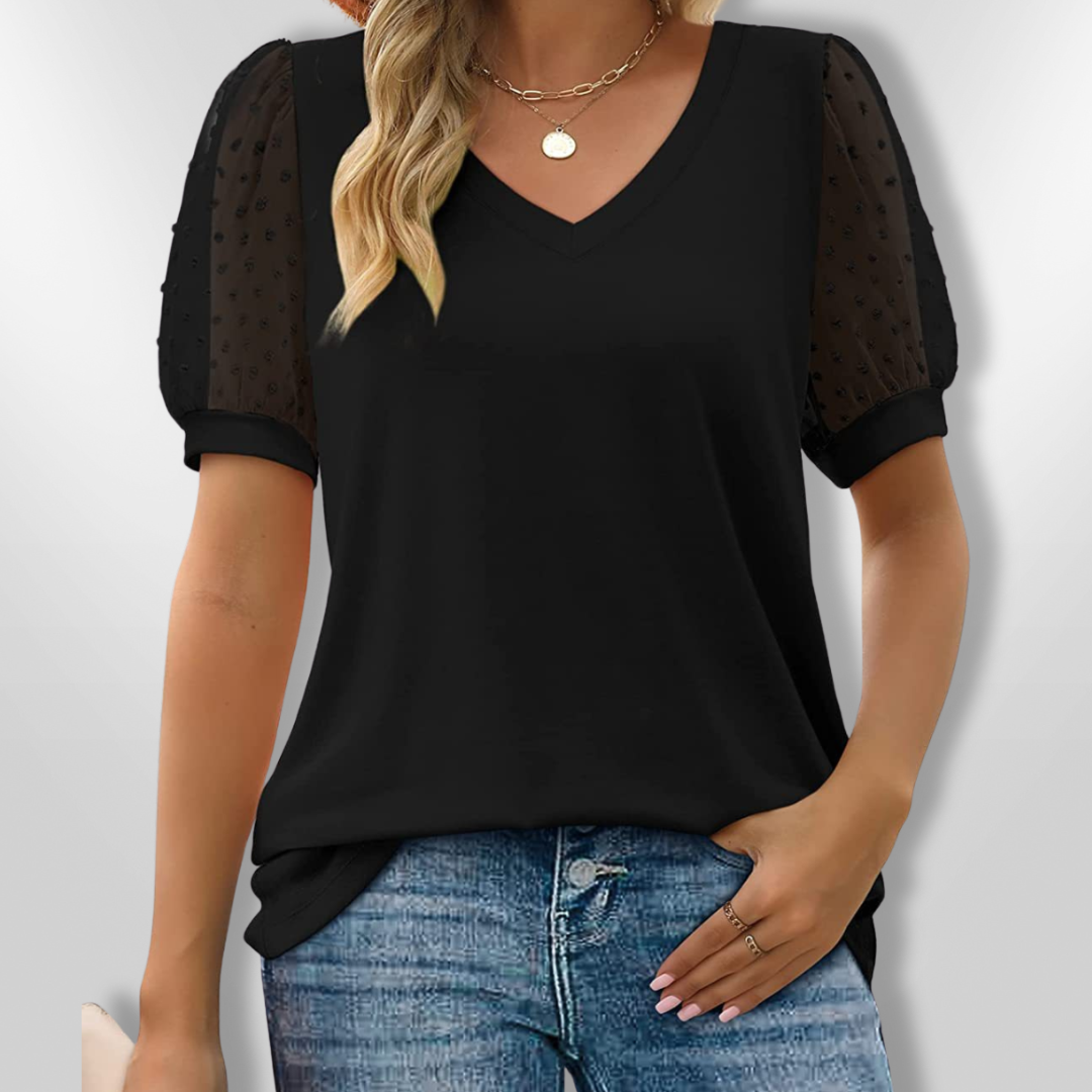 MIA | Elegant top with V-neck