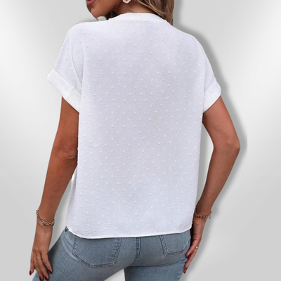 CAMILLE | Classic Button Blouse