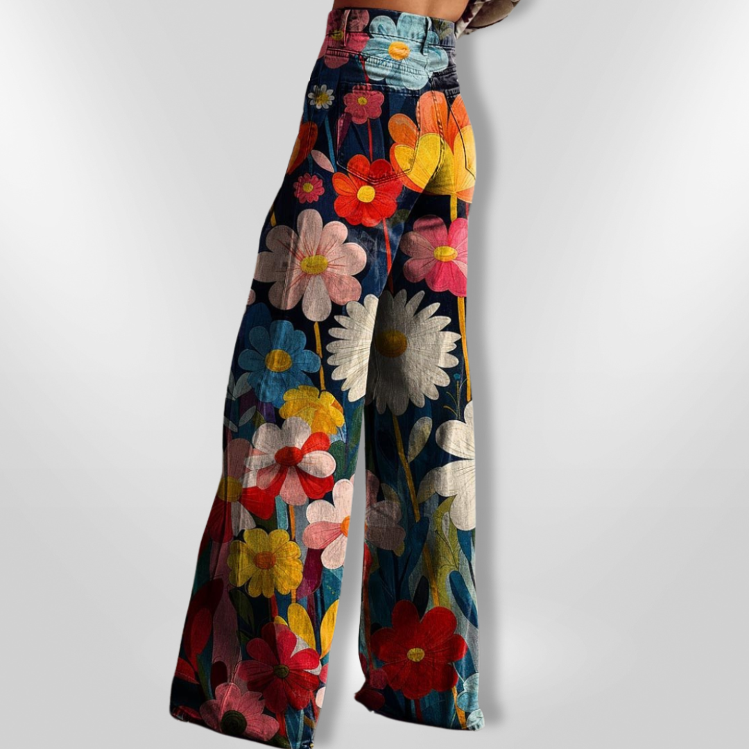 ELISA | Vintage wide trousers