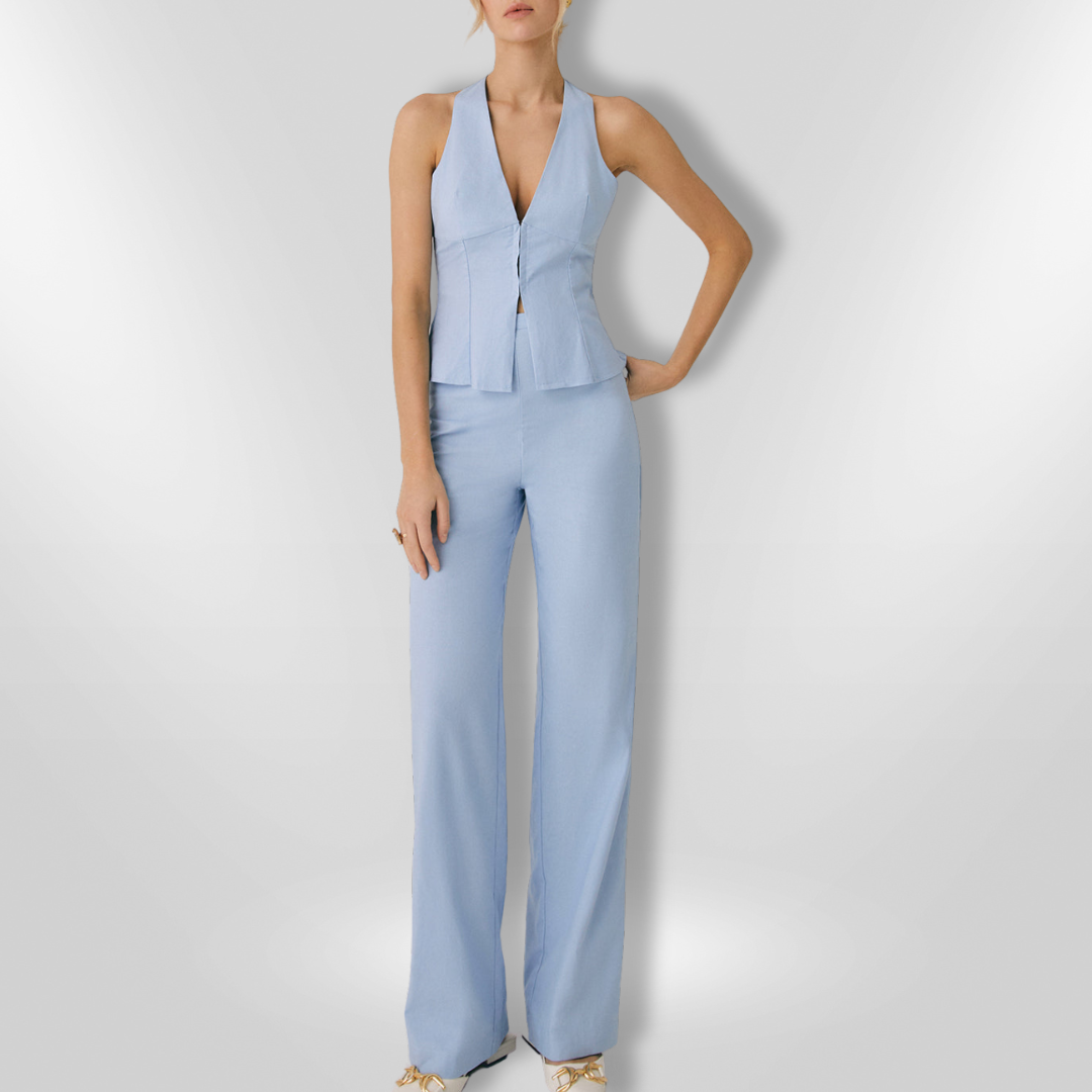EMMA | Straight trouser set