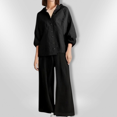 LILY | Two Piece Linen Set
