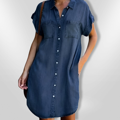 PAULINA | Denim summer dress