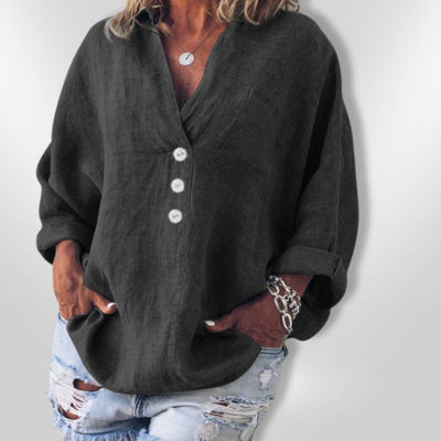 MAEVE | Stylish sweater made of cotton and linen
