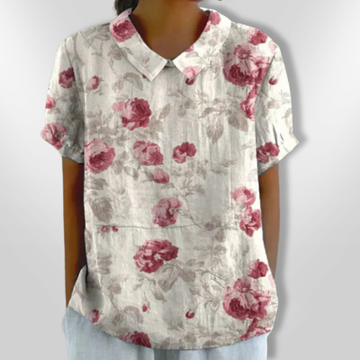 FLORYN | Blouse with floral print