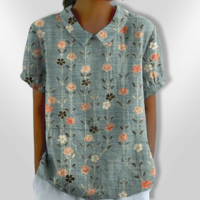 FLORYN | Blouse with floral print