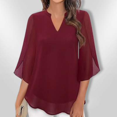 CELESTE | Chic Tiered Blouse