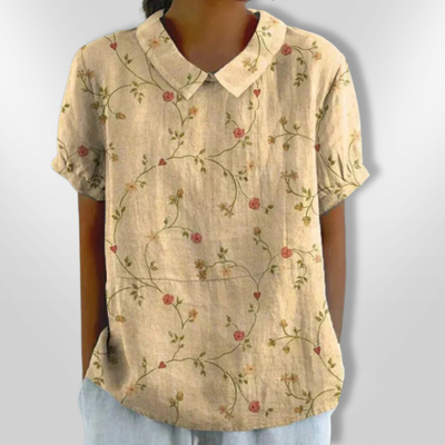 FLORYN | Blouse with floral print