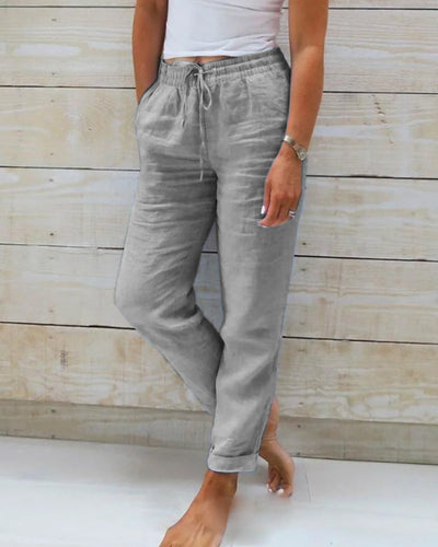 MABEL | Casual Straight Trousers