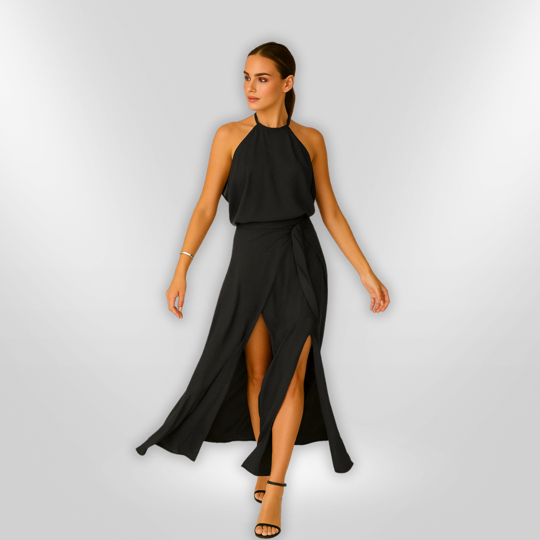 LAURA | open-shoulder dress
