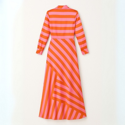 SOLANA | Printed wrap dress