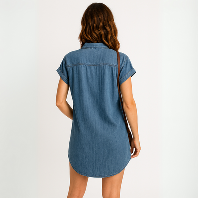 PAULINA | Denim summer dress