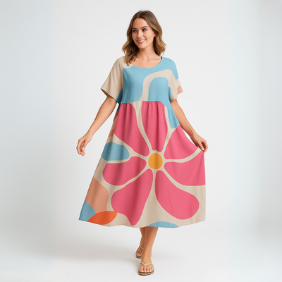 ZARA | Floral dress