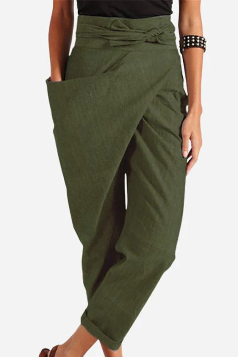 LANA | High-Waist Wrapped Comfy Pants