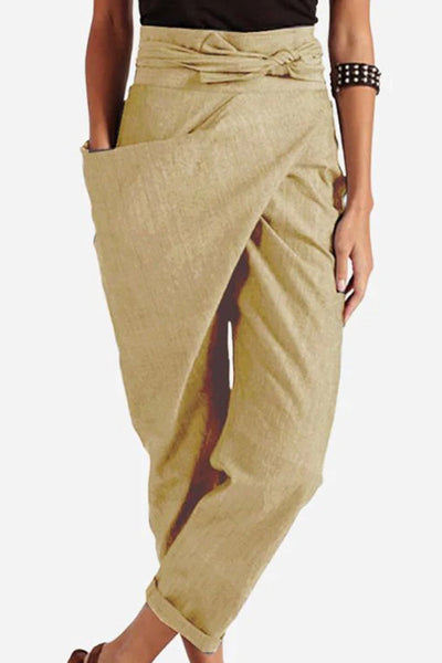 LANA | High-Waist Wrapped Comfy Pants