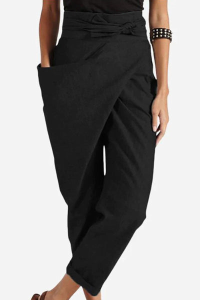 LANA | High-Waist Wrapped Comfy Pants