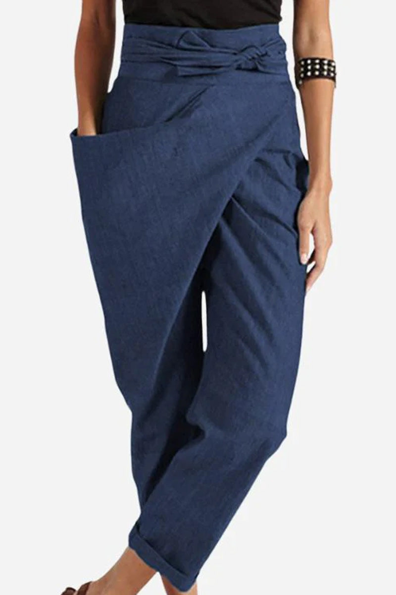 LANA | High-Waist Wrapped Comfy Pants