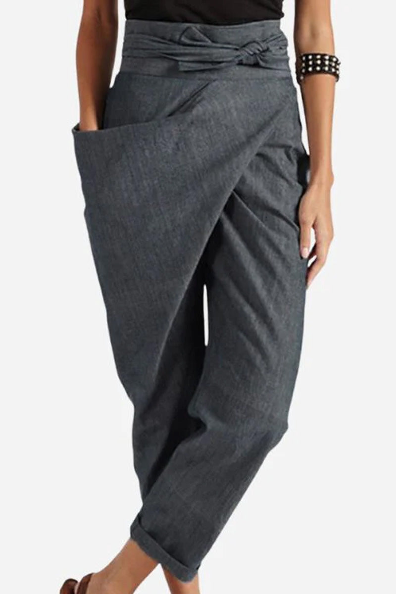 LANA | High-Waist Wrapped Comfy Pants