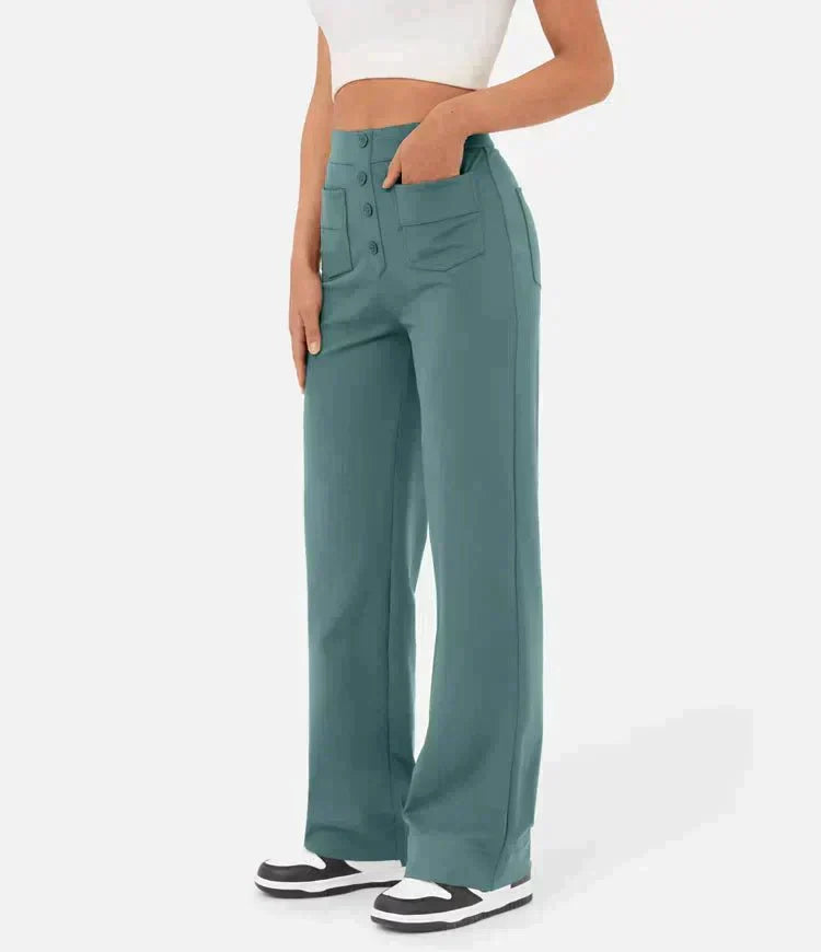 ALINA | Elastic Casual Pants