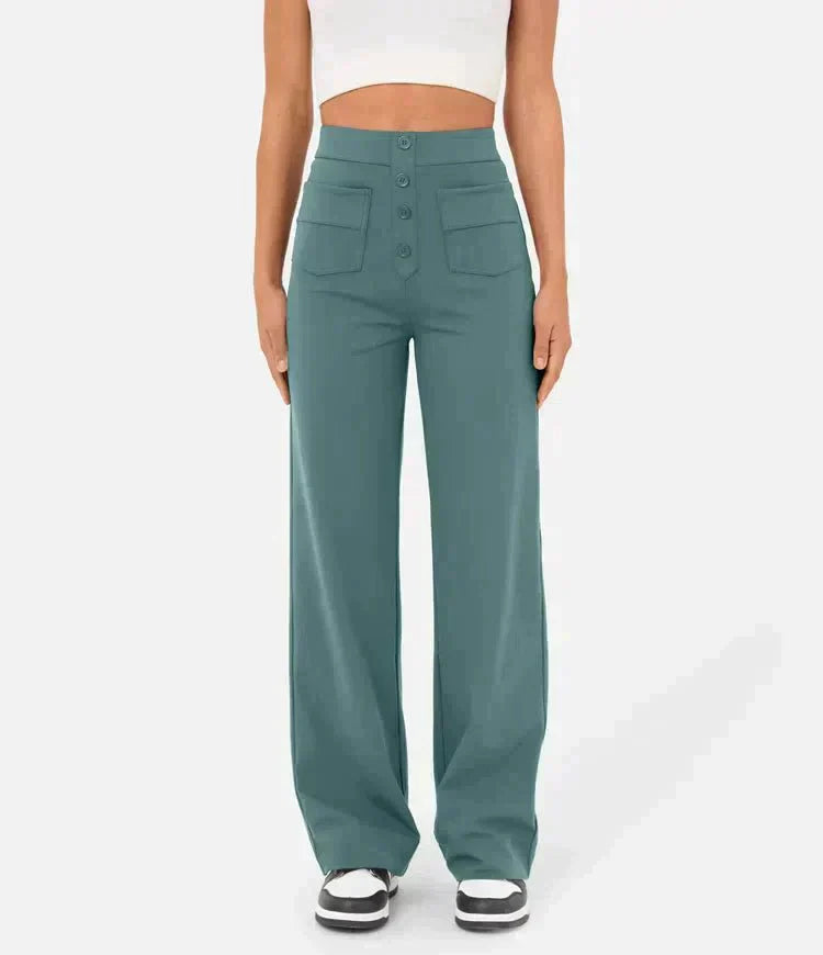 ALINA | Elastic Casual Pants