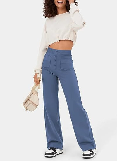 ALINA | Elastic Casual Pants