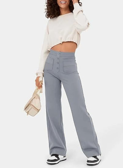 ALINA | Elastic Casual Pants