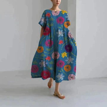 ZARA | Floral dress